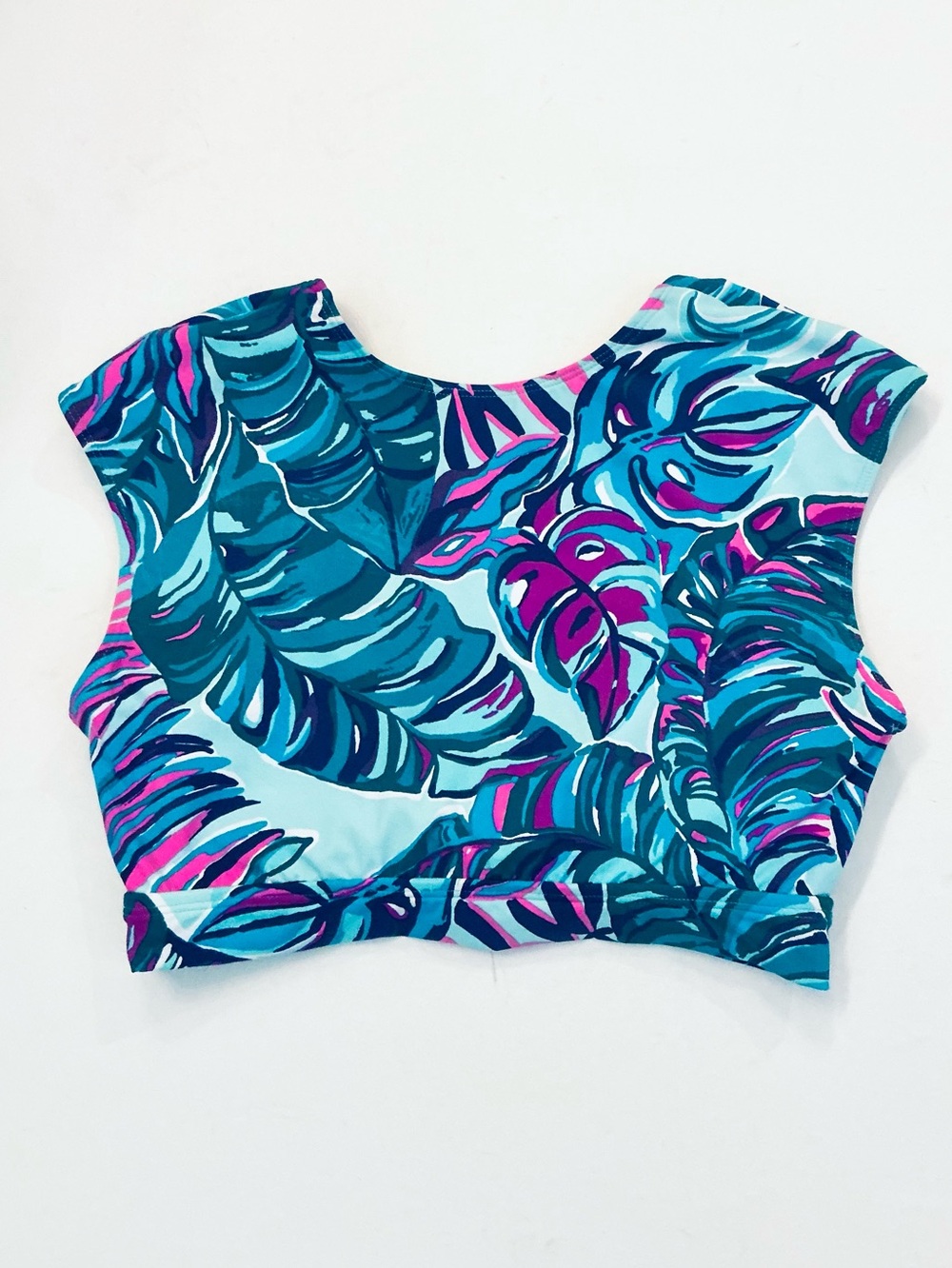 LILLY PULITZER Meechi Bikini Top, High-Waisted Lagoon Sarong Hipster Bottom Sz 4 - Picture 15 of 16
